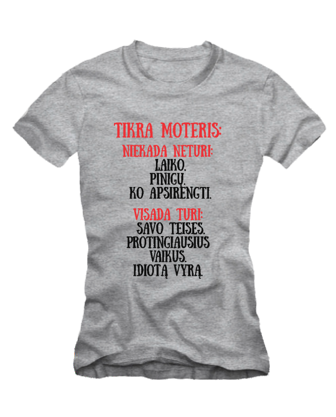 Tikra moteris Tikra moteris